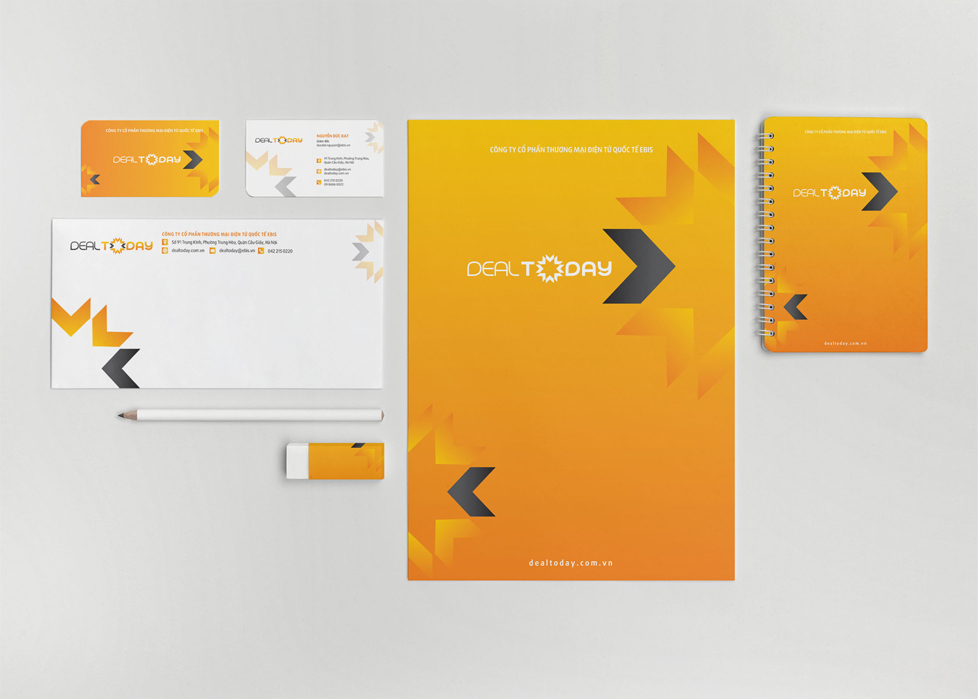 DealToday - Thiết kế logo và hệ thống nhận diện trang thương mại điện tử cho phái nữ DealToday